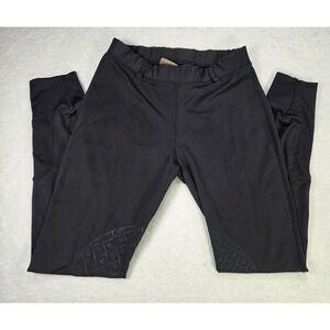 Ovation Riding Breeches Womens Black Full Seat Grip Equestrian Pants Stretch
